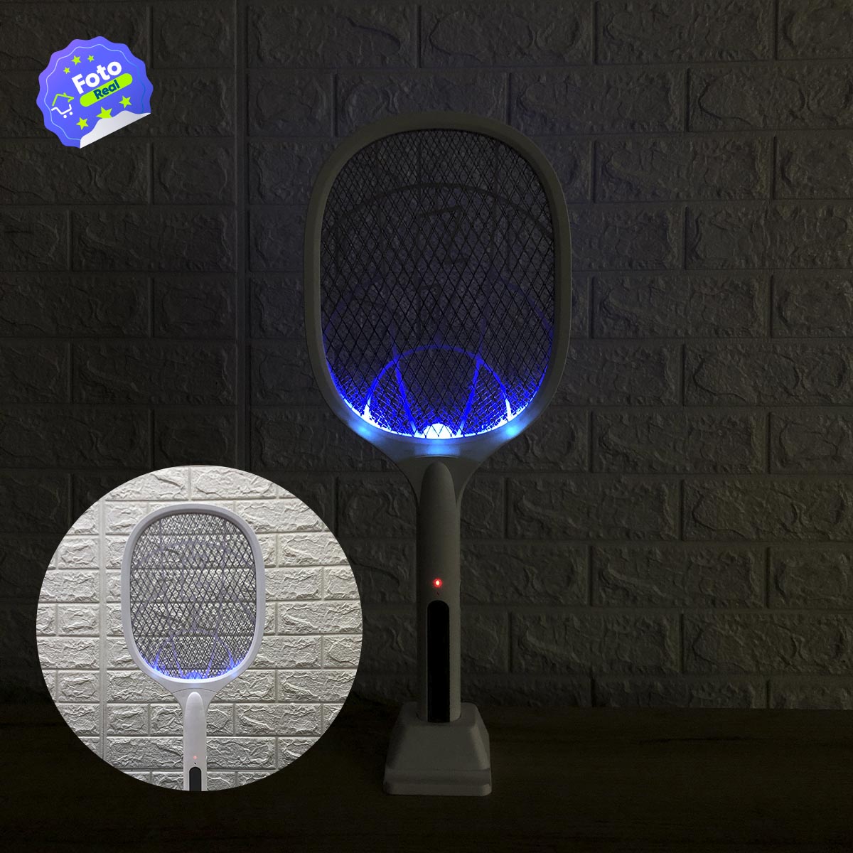 Miniatura 7 de Raqueta Electrica Mata Zancudos ZH-M806L